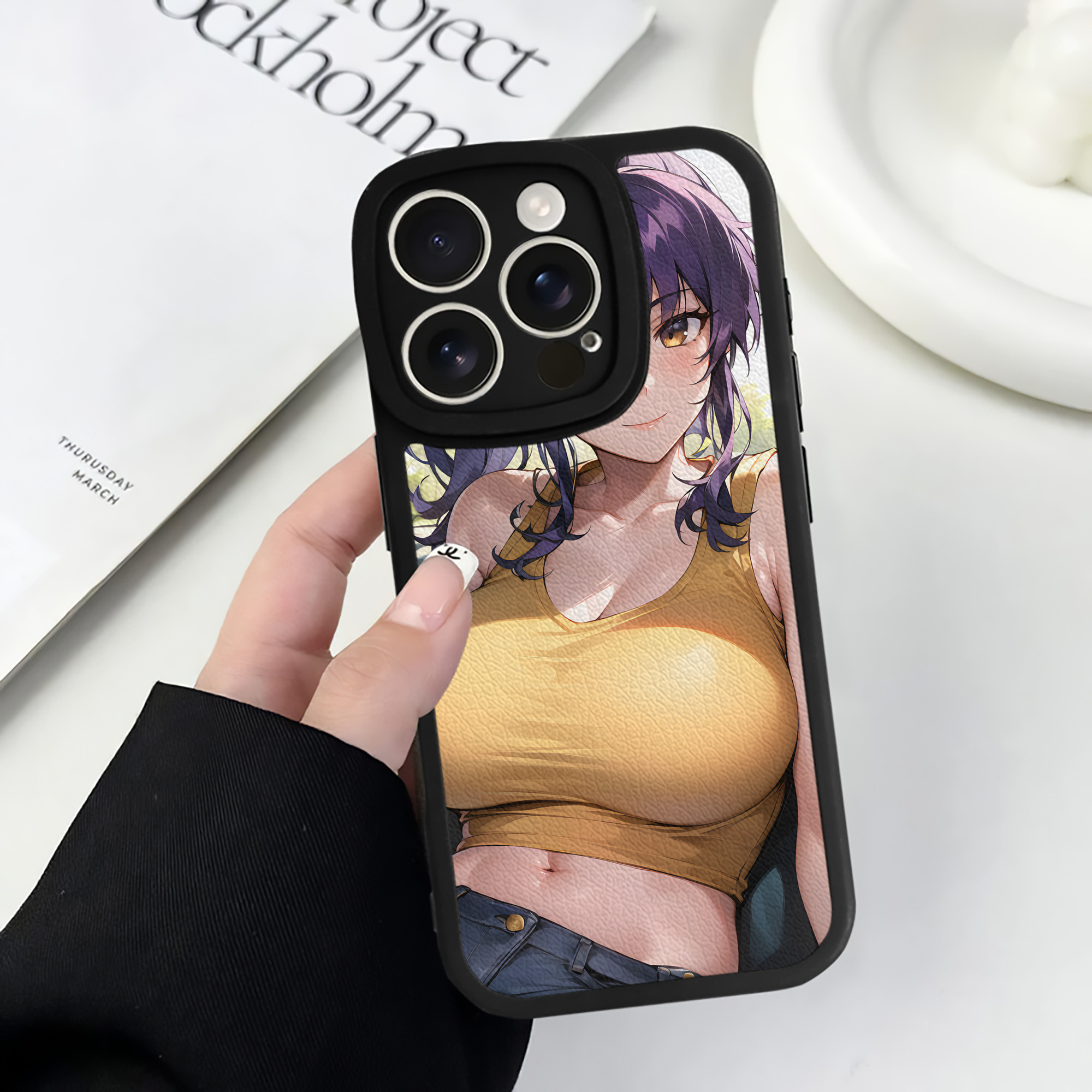 （画像用） EVA 新世紀エヴァンゲリオン 【iPhone 16シリーズ対応】シリコンスマホケース（レザー調） 材質：シリコン
